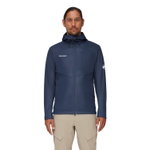 Mammut Ganzjahres-Softshelljacke Ultimate VII SO Hooded (winddicht) marineblau Herren